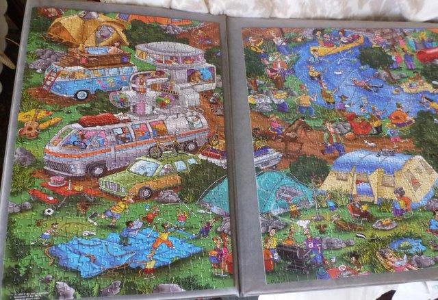 Image 2 of Getting Away From It All Triptych Jigsaw