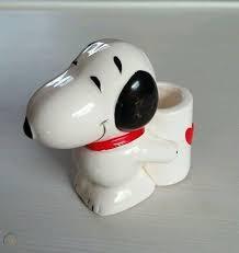 Image 1 of Snoopy collectible toothpick/cocktail stick holders