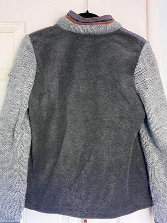 Image 2 of Womens Full Zip Grey Fleece size 14