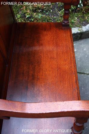 Image 51 of A TITCHMARSH AND GOODWIN TAVERN SEAT HALL SETTLE BENCH PEW