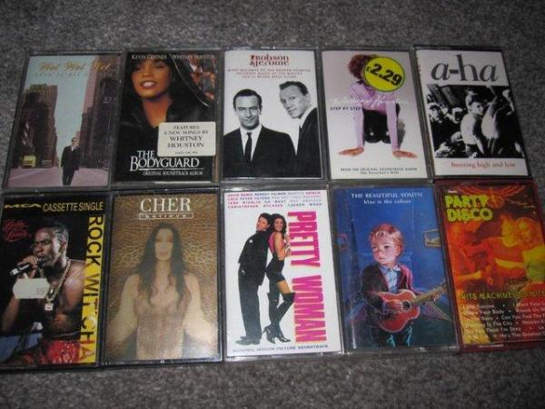 Image 1 of Cassette tapes from the 80's and 90's bundle 3