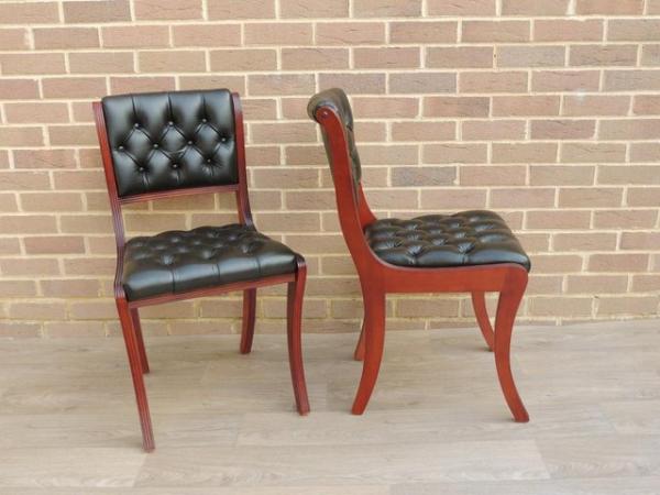 Image 17 of 6 Beresford & Hicks Chesterfield Dining Chairs (UK Delivery)