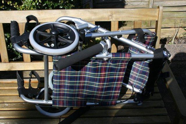 Image 2 of Light weight folding transit chair