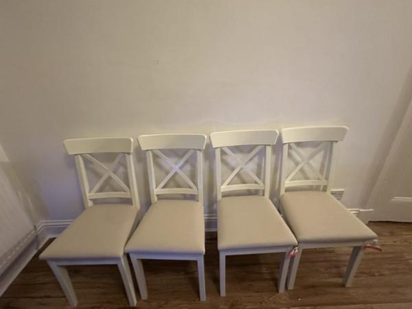 Image 1 of Dining Chairs, new, not used for long