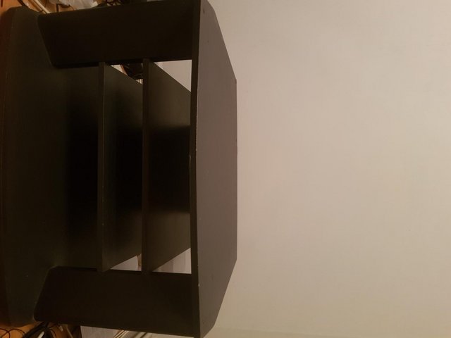 Preview of the first image of 1black centre table, CLEAN AND FLASHY TO PUT IN YOUR HOME..