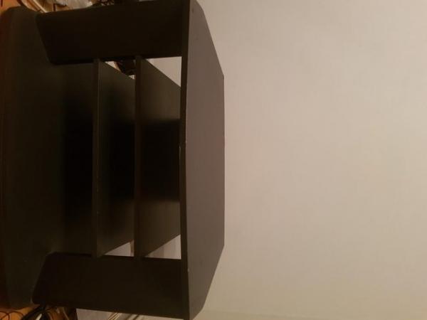 Image 1 of 1black centre table, CLEAN AND FLASHY TO PUT IN YOUR HOME.