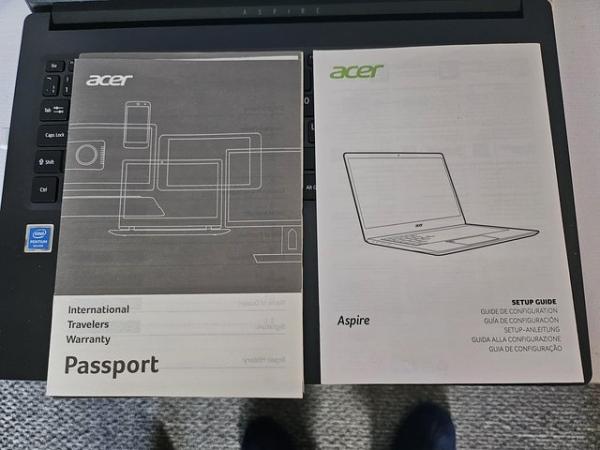 Image 1 of Acer aspire 3 laptop in perfect condition