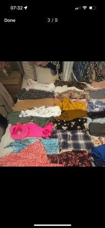 Image 2 of Huge full wardrobe women’s clothing 8/ small 10 over 40 item