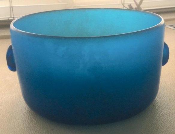 Image 1 of Vintage Handmade Sherekat Art glass bowl