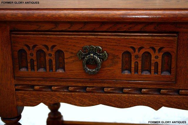 Image 44 of OLD CHARM LIGHT OAK TWO DRAWER OCCASIONAL COFFEE TABLE STAND