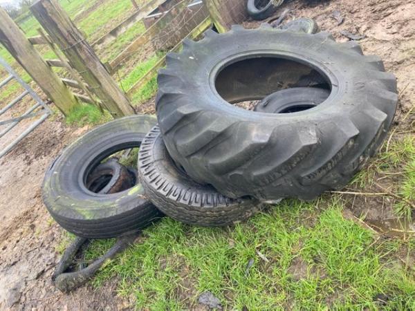 Image 3 of USED TYRES Tractor Truck Free