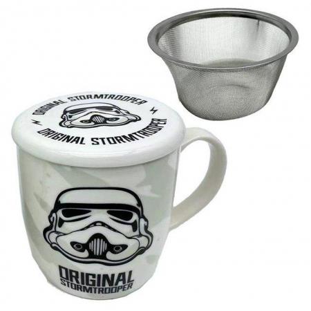 Image 1 of Porcelain Mug & Infuser Set - The Original Stormtrooper.