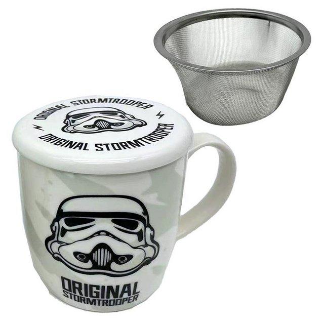 Preview of the first image of Porcelain Mug & Infuser Set - The Original Stormtrooper..