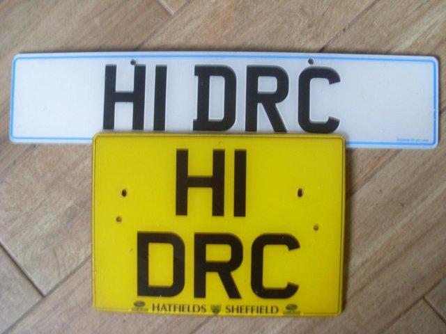 Preview of the first image of Private vehicle registration H1.
