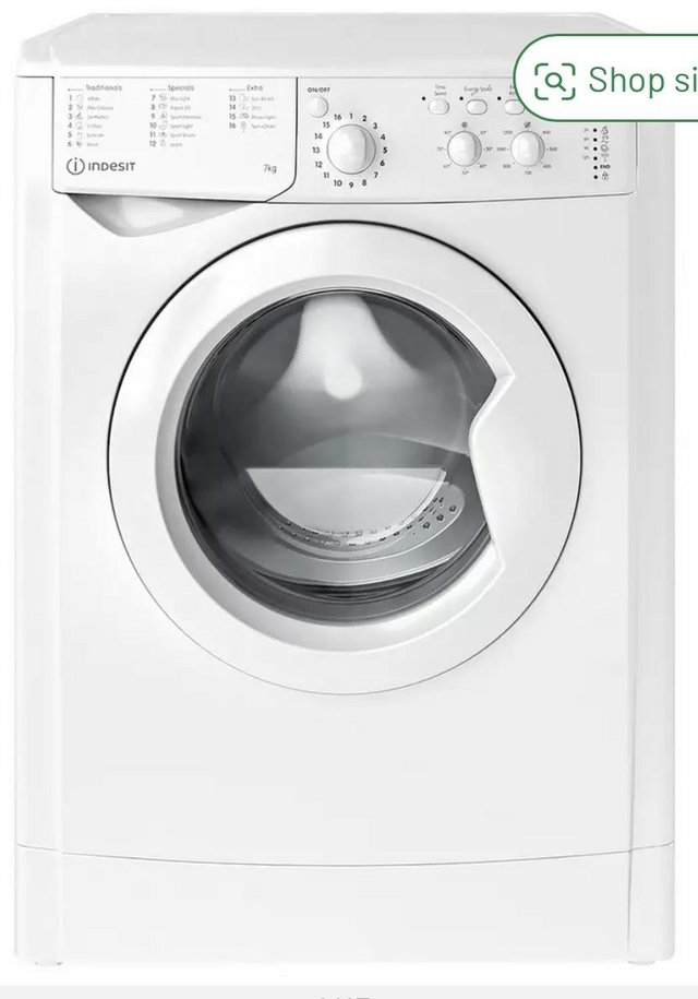 Preview of the first image of Indiset washing machine 7KG.