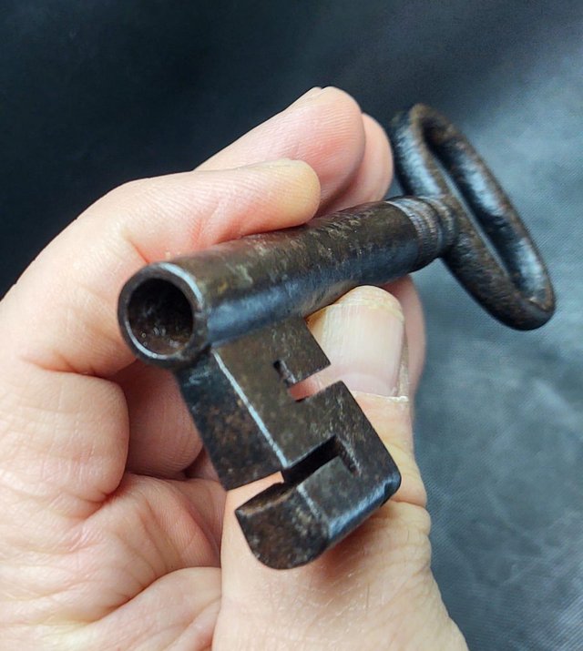 Preview of the first image of An Unusually Large Antique Key.