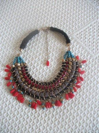 Image 2 of EGYPTIAN STYLE NECKLACE (2of) preloved