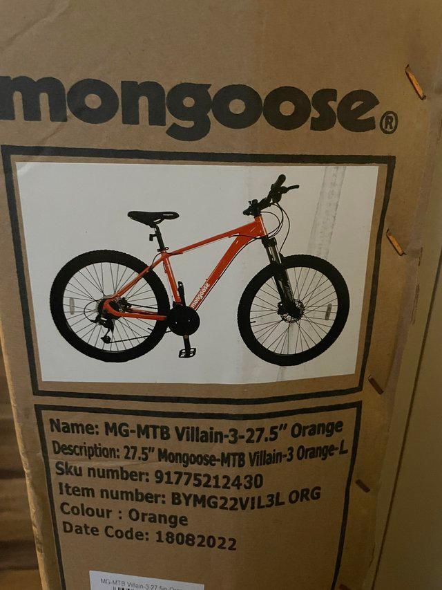 Preview of the first image of Mongoose villian 3 mountain bike.