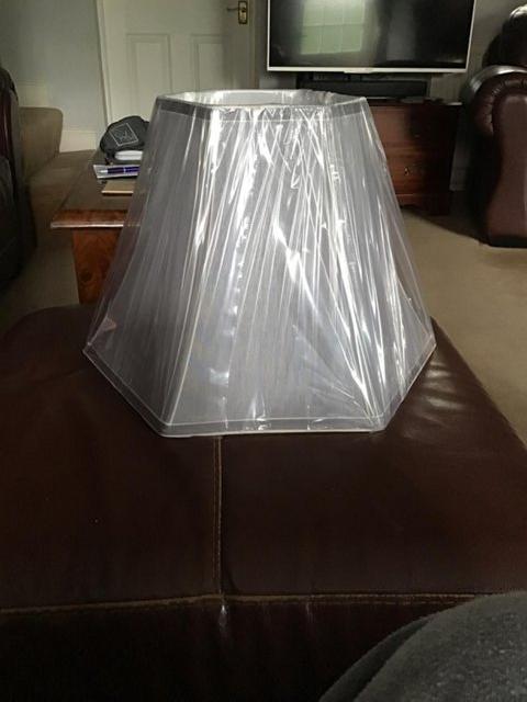 Preview of the first image of New. Unwrapped lampshade.