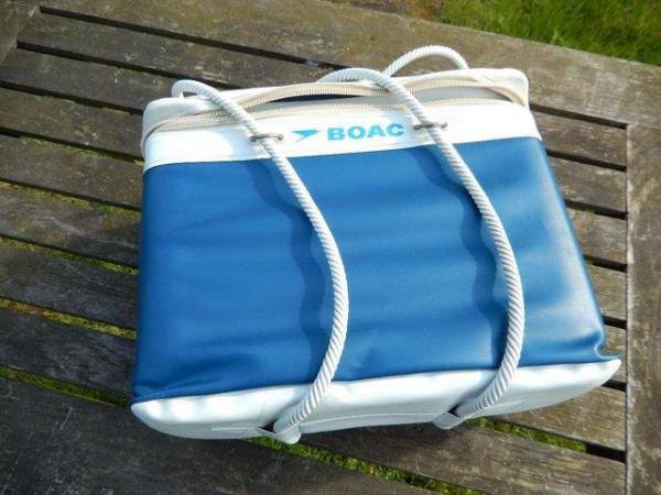 Image 3 of Rare 1970s BOAC Cool Bag in great condition