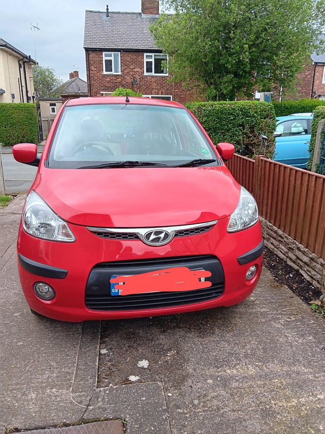Preview of the first image of Red 2010 Hyundai i10 VGC 48220 miles.
