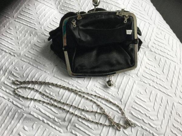 Image 2 of Small Black & reversible bag..
