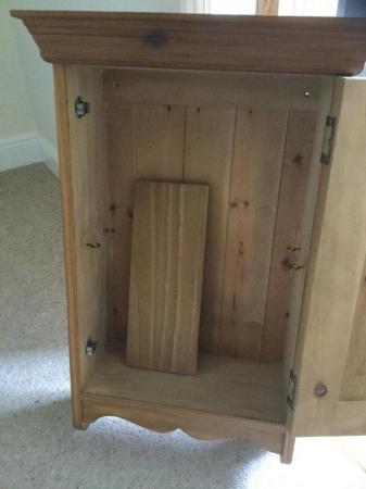 Image 5 of Pineland Solid wall cupboard..