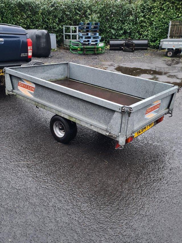 Preview of the first image of Bateson 550kg single axle trailer.