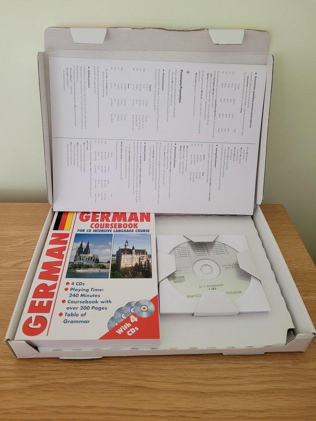 Preview of the first image of 4 CD intensive German Language Course.