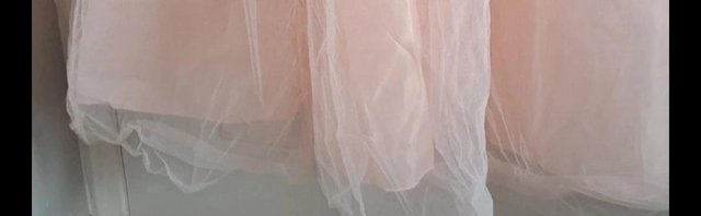 Image 2 of Girls bridesmaid/prom blush pink dress.