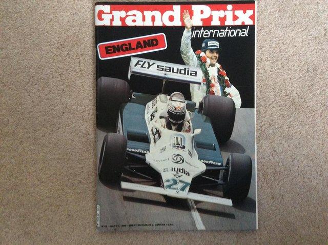 Preview of the first image of Grand Prix 1980’s International Magazine.