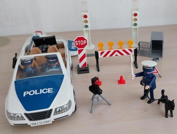Image 3 of Playmobil - Police traffic control set