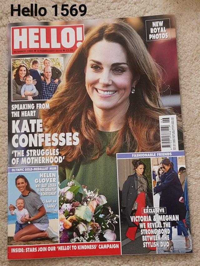 Preview of the first image of Hello magazine 1569 - Kate - The Struggles of Motherhood.