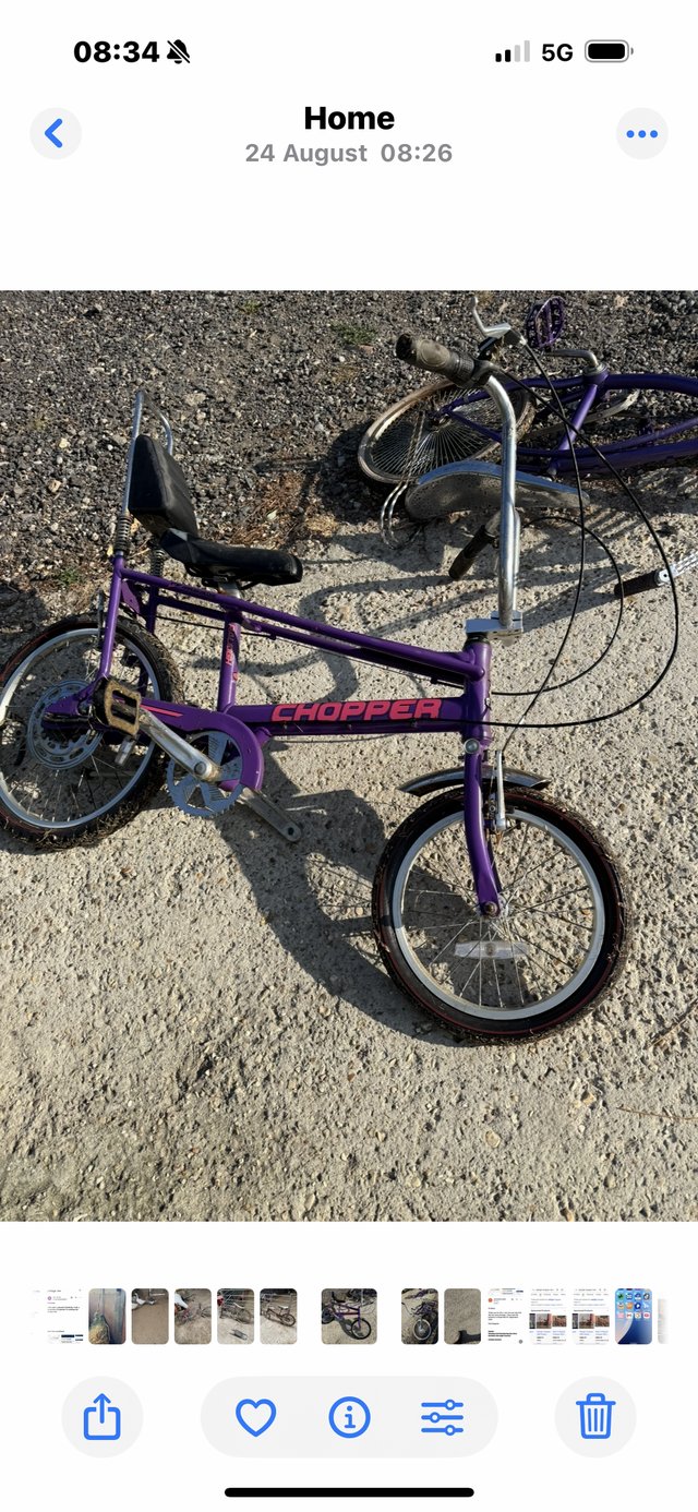 Chopper bikes in need of restoration — photo 2 of 3
