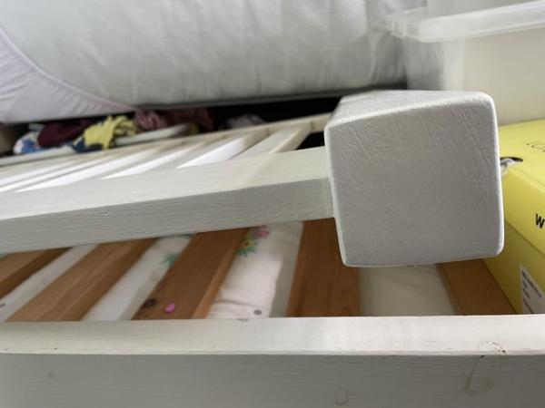 Image 1 of Solid wood single bed frame