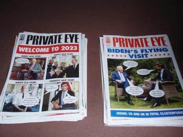 Image 2 of 2 Years Complete Collection of Private Eye Magazines 2022/23