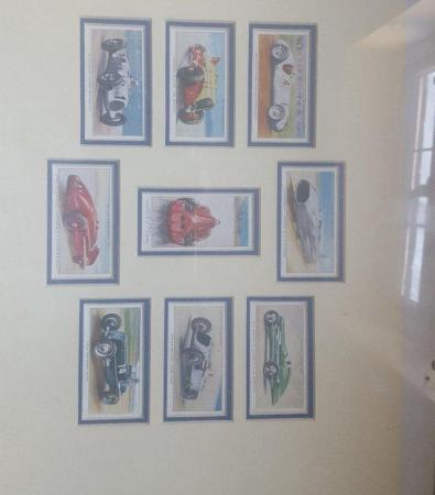 Image 1 of Will’s ‘Speed’ race car cigarette cards