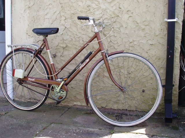 Preview of the first image of Ladies Raleigh Transit Bicycle.