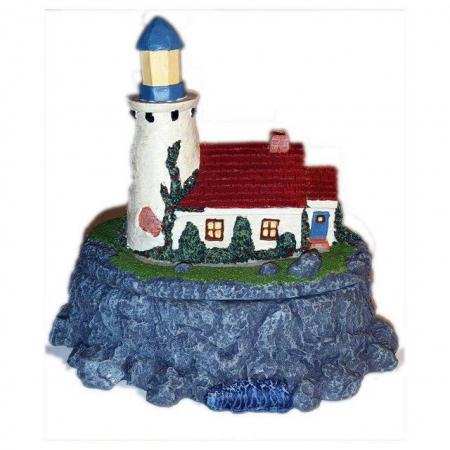 Image 1 of LIGHTHOUSE AND COTTAGE JEWELLERY STORAGE
