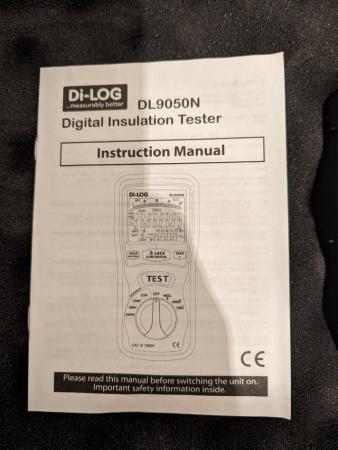 Image 1 of Digital insulation/continuity tester. DL9050N
