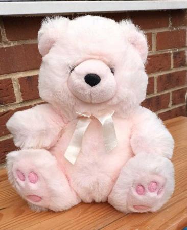 Image 1 of Cute Pink Bear by Top Toys 13 ins