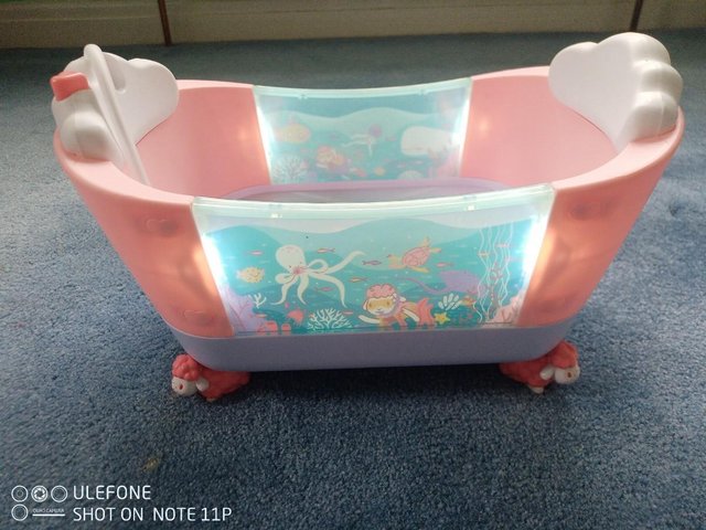 Preview of the first image of Baby Annabell Lets Play Bathtime tub.