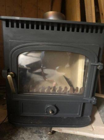 Image 1 of Clearview Vision 500 INSET wood burning stove multifuel 5kw