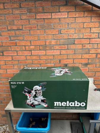 Image 2 of New in the box Metabo KGS compound mitre saw