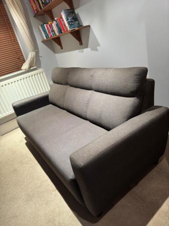 Image 1 of URGENT- 3-seater super comfy sofa in PERFECT condition.