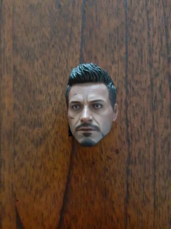 Image 1 of Hot Toys MMS232 Tony Stark Rise Hill 1.6 Scale Head Sculpt