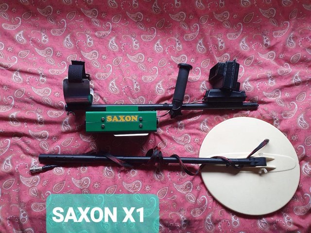 Preview of the first image of Rare Saxon X1 Deep Metal Detector.