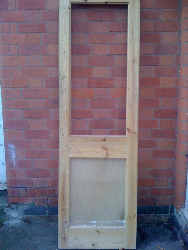 Preview of the first image of Softwood Exterior door unglazed.