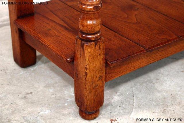 Image 6 of SOLID OAK HALL LAMP PHONE TABLE SIDEBOARD DRESSER BASE STAND
