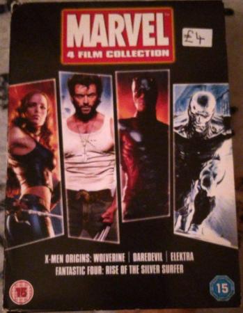 Image 2 of Marvel 4 Film Collection DVD Box Set